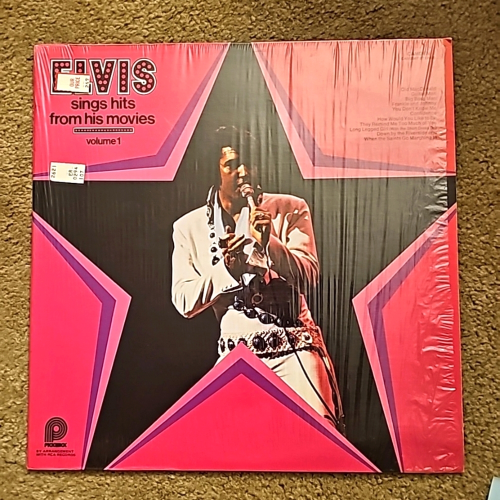 Elvis “Hits from His Movies” LP Vinyl